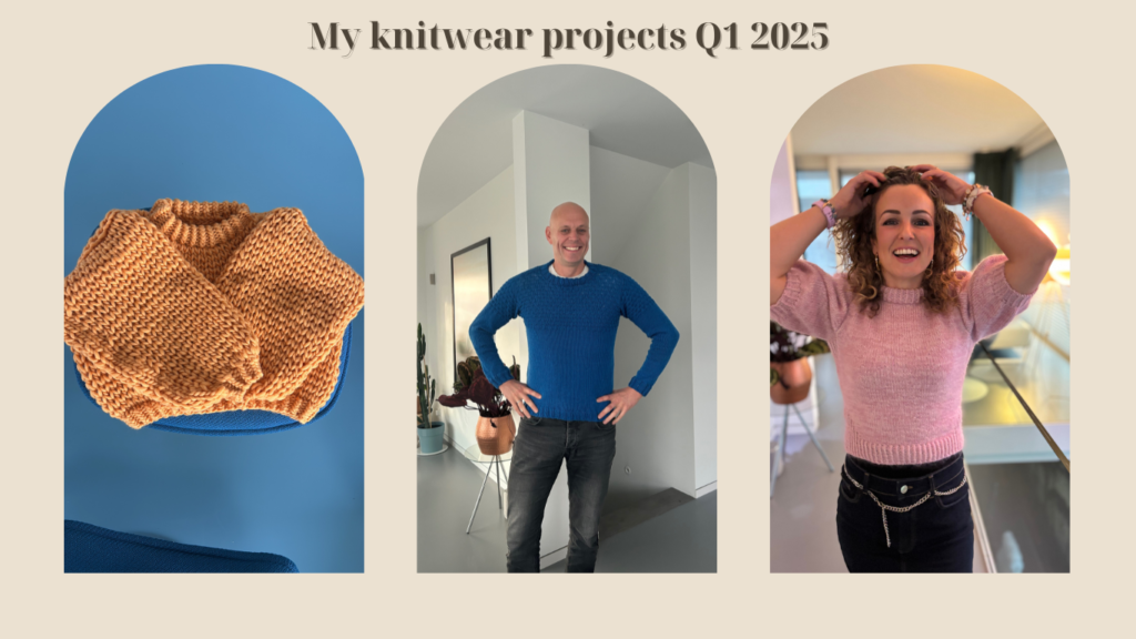 My knitwear projects Q1 2025