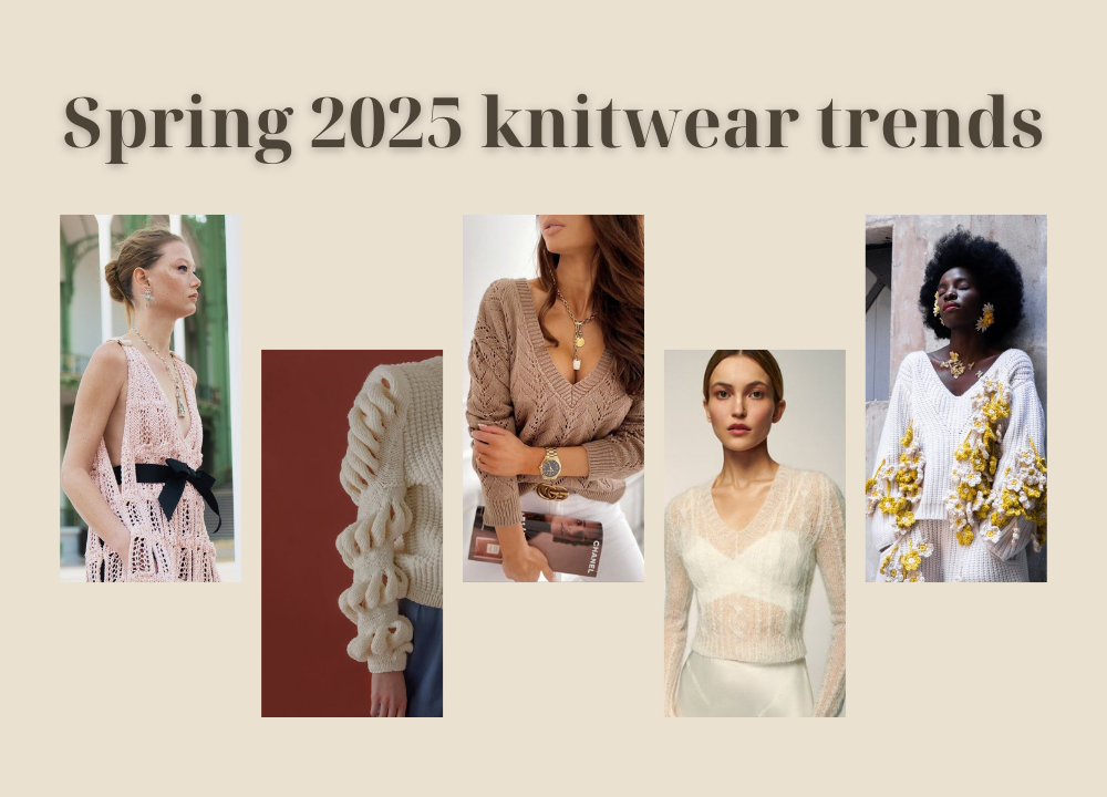 spring 2025 trends knitwear