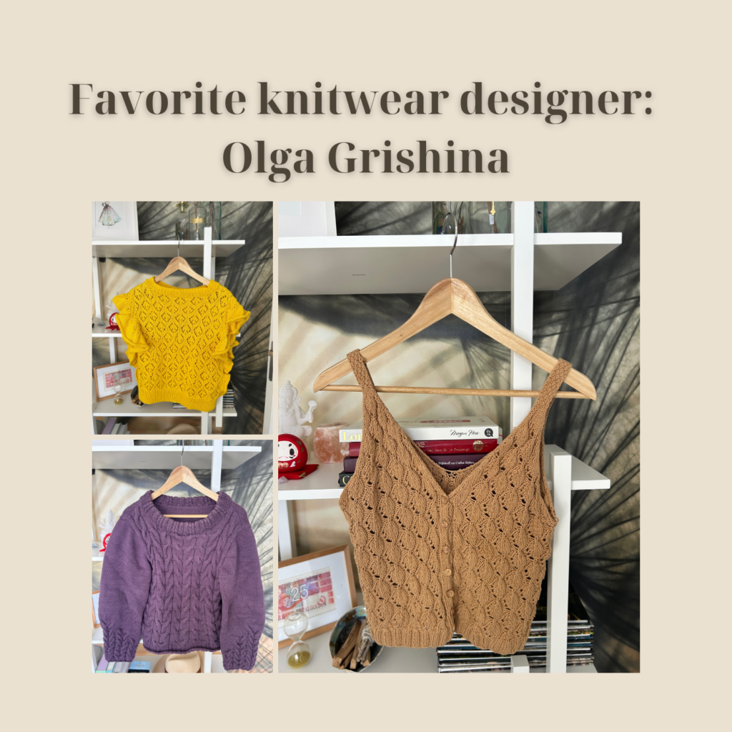 My favorite knitwear designer: Olga Grishina